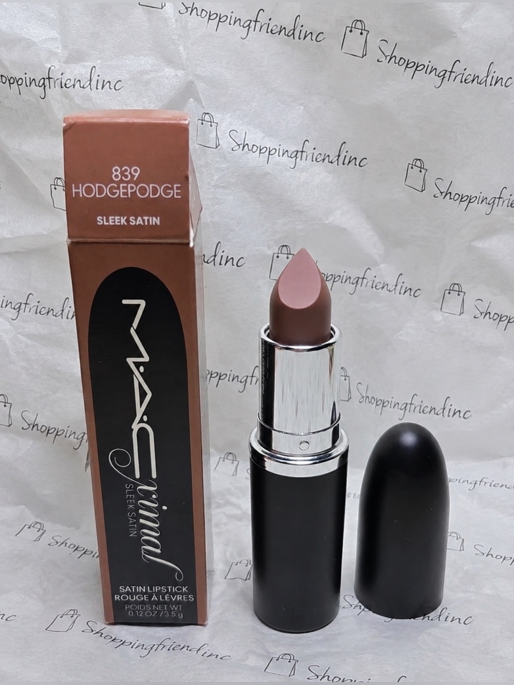 New! MAC Cosmetics MACximal Satin Lipstick HODGEPODGE